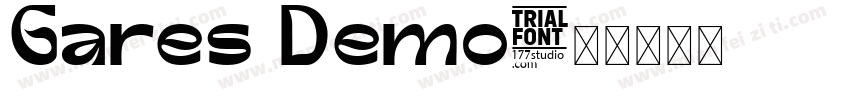 Gares Demo字体转换